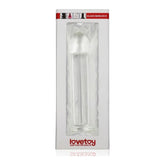 Glass Romance 1 Clear 7in Luxury Glass Dildo 7 Inches DONGS Glass